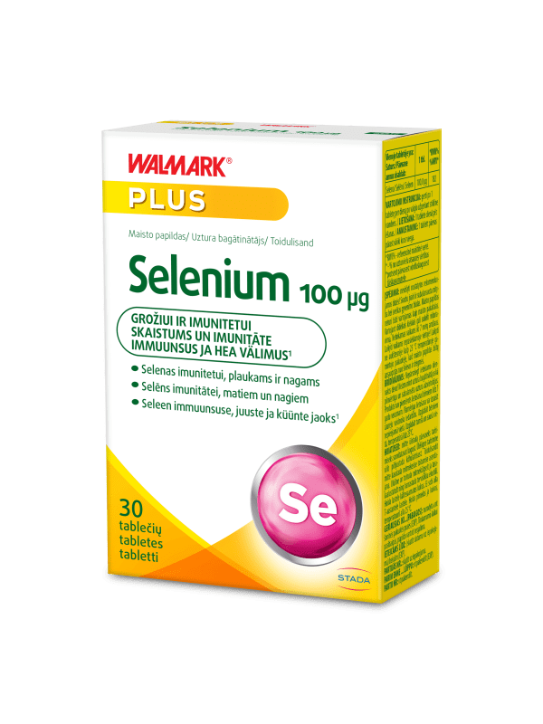 WALMARK Selenas 100 mcg tabletės N30