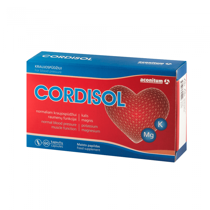 Cordisol kapsulės N60