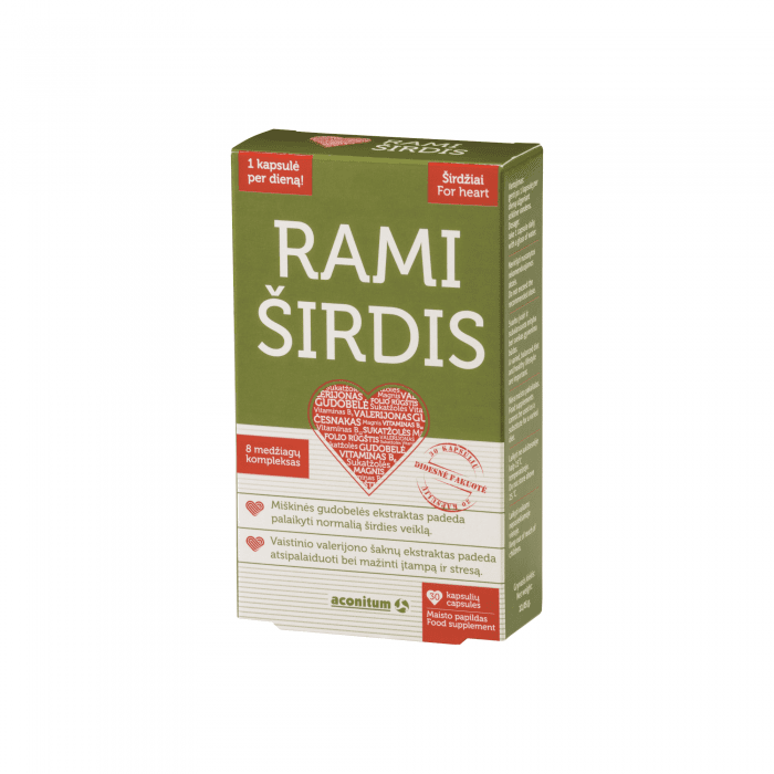 RAMI ŠIRDIS kapsulės N30