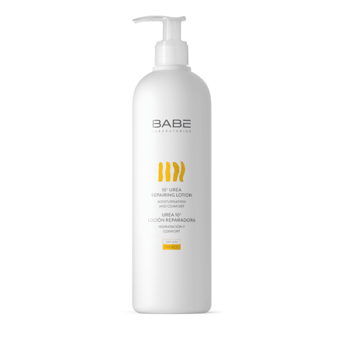 BABĒ atkuriamasis kūno losjonas BODY sausai odai su 10% šlapalo 500 ml 