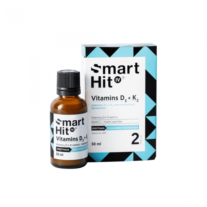 SMARTHIT IV Vitamins D3 + K2, 30 ml