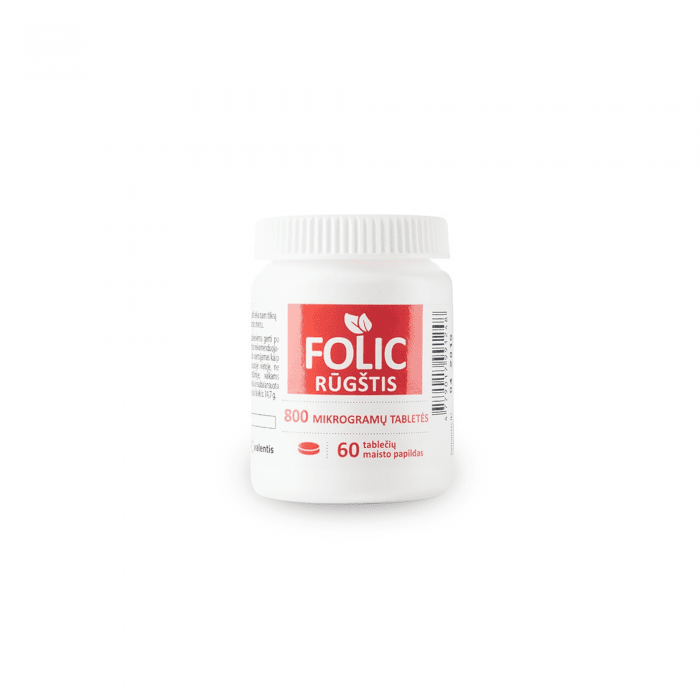Folio rūgštis 800µg tabletės N60