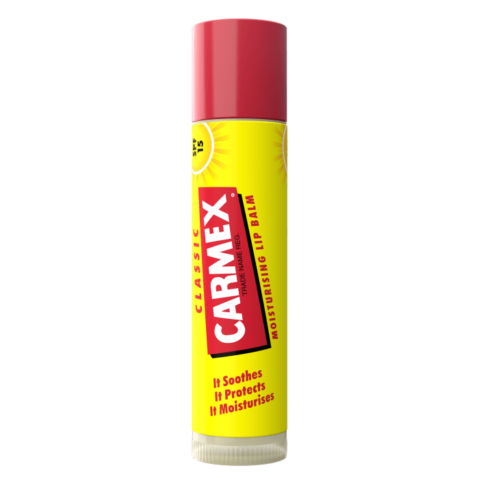 CARMEX lūpų balzamas CLICK STICK, SPF 15, bespalvis 4.25 g