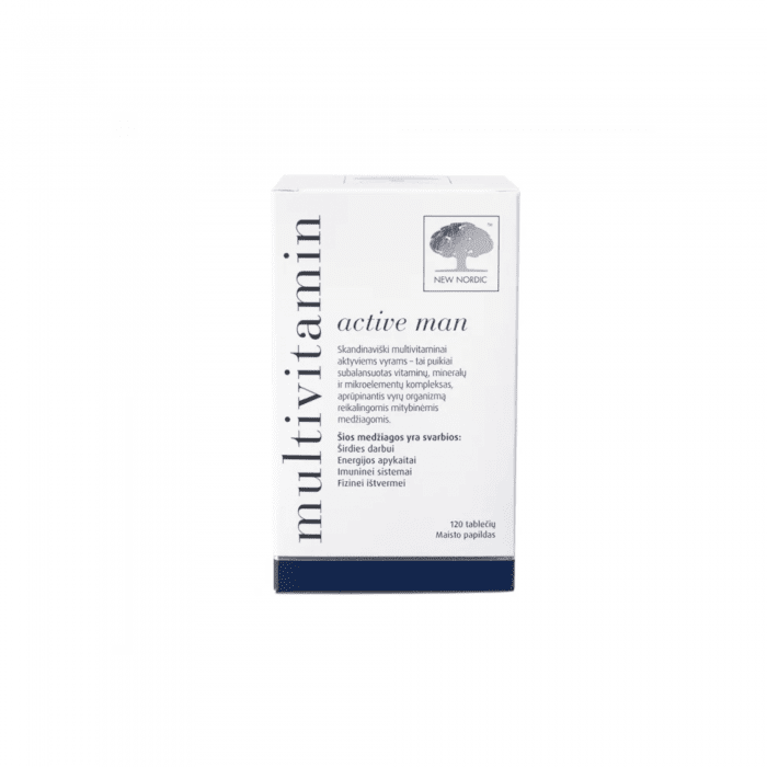 MULTIVITAMIN multivitaminai vyrams ACTIVE MAN N120