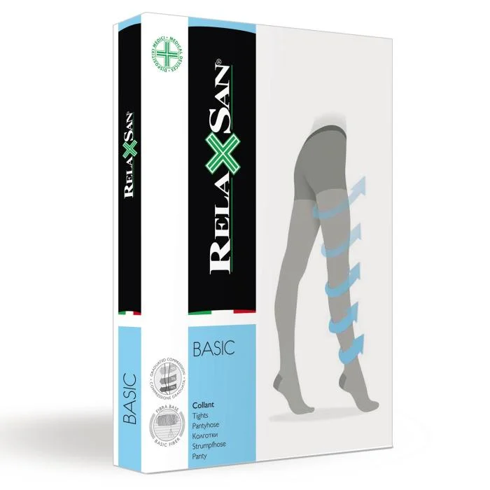Relaxsan Basic pėdkelnės 70den 5d/juoda/780