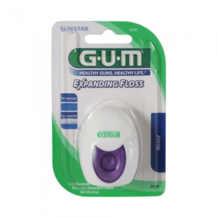 GUM Expanding, išbrinkstantis dantų siūlas, 30 m N1