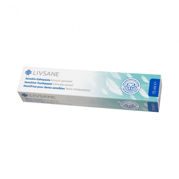 LIVSANE dantų pasta jautriems dantims 75 ml