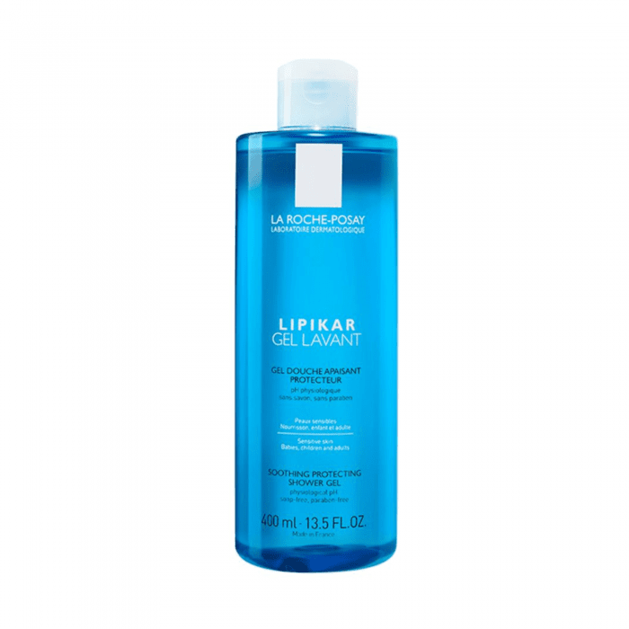 LA ROCHE-POSAY dušo želė jautriai odai LIPIKAR GEL LAVANT, 400 ml