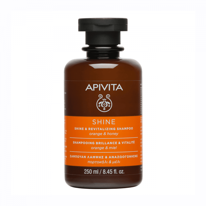 APIVITA žvilgesio suteikiantis šampūnas 250 ml 