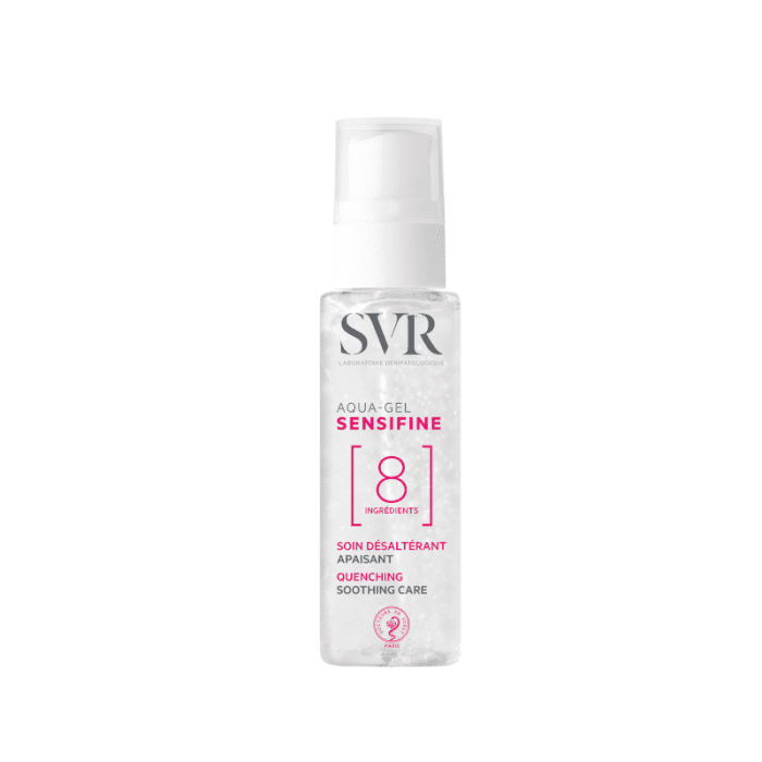 SVR SENSIFINE AQUA GEL drėkinantis gelis jautriai odai, 40 ml