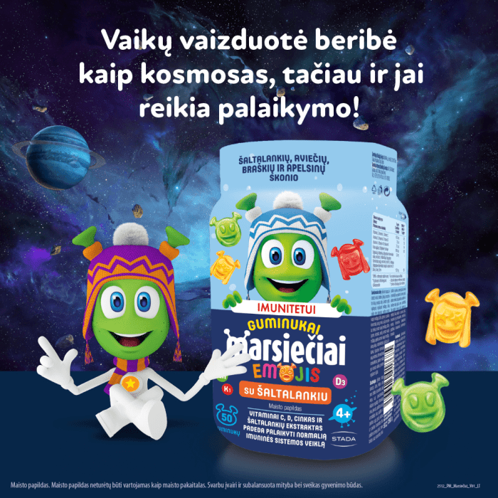Marsiečiai guminukai su šaltalankiu N50