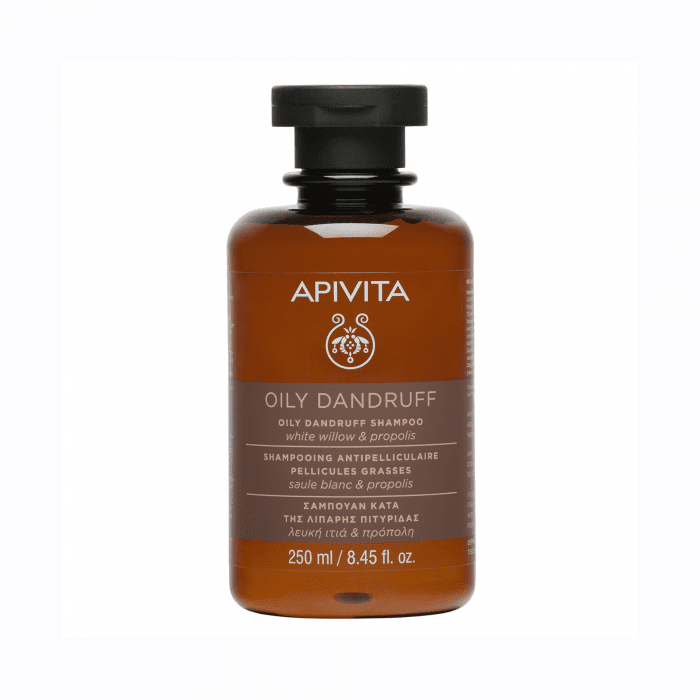 APIVITA šampūnas, esant riebioms pleiskanoms 250 ml  