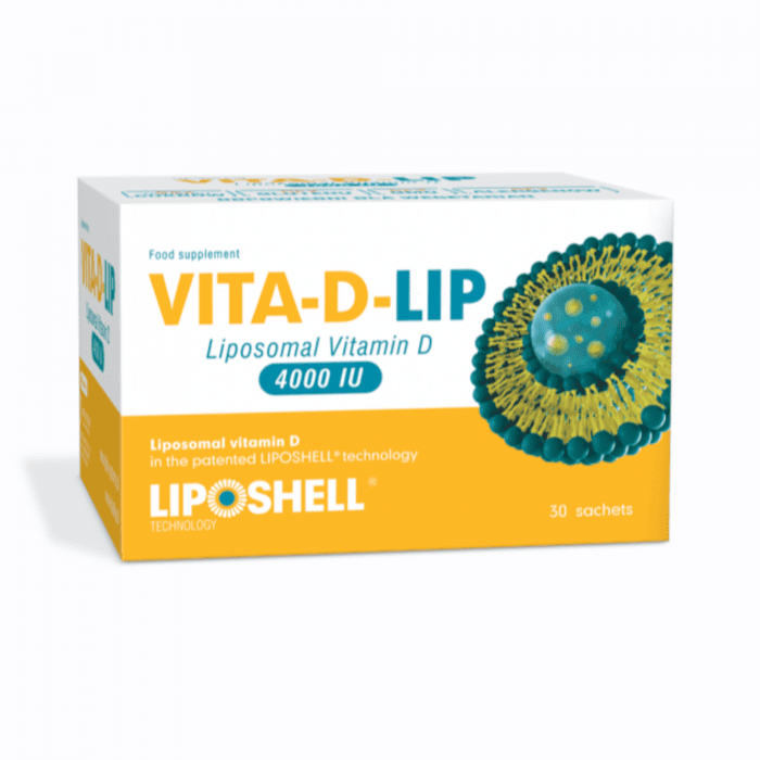 VITA-D-LIP 4000 liposominis vitaminas D 4000 T.V., N30
