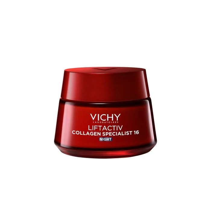VICHY LIFTACTIV COLLAGEN SPECIALIST 16 NAKTINIS KREMAS, 50ml