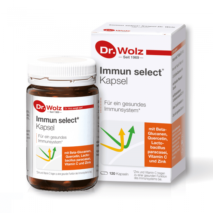 DR WOLZ ZELL Immun Select kapsulės, N120