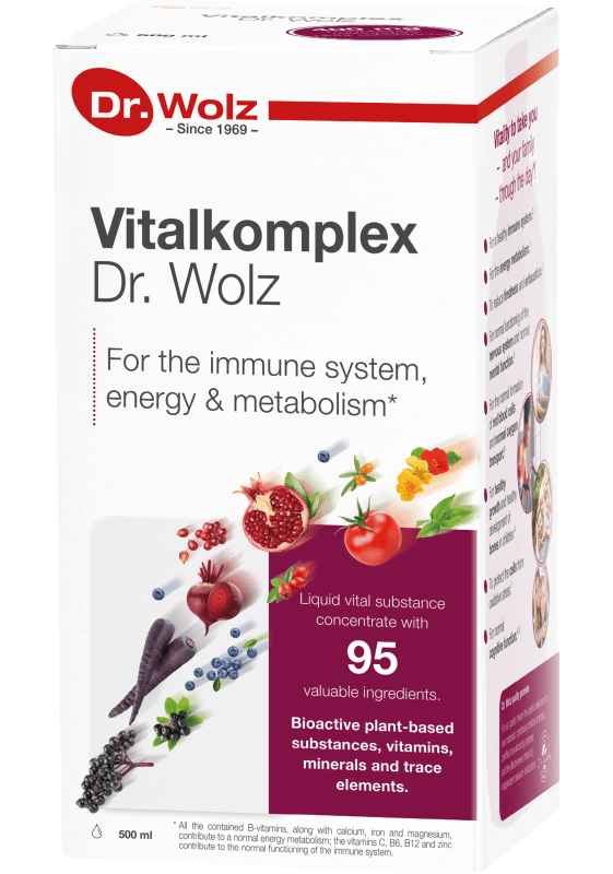 DR WOLZ ZELL Vitalkomplex koncentruotas skystis, 500 ml