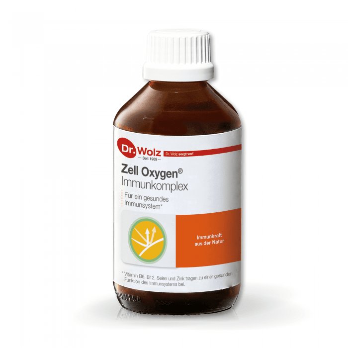 DR WOLZ ZELL Oxygen Immunkomplex koncentruotas skystis, 250 ml