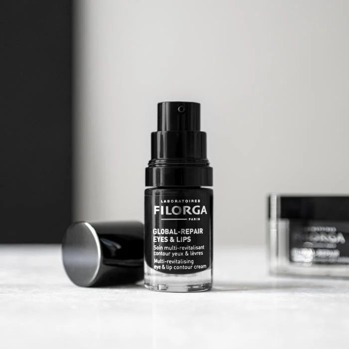 FILORGA paakių ir lūpų srities kremas brandžiai odai GLOBAL-REPAIR EYES & LIPS, 15 ml