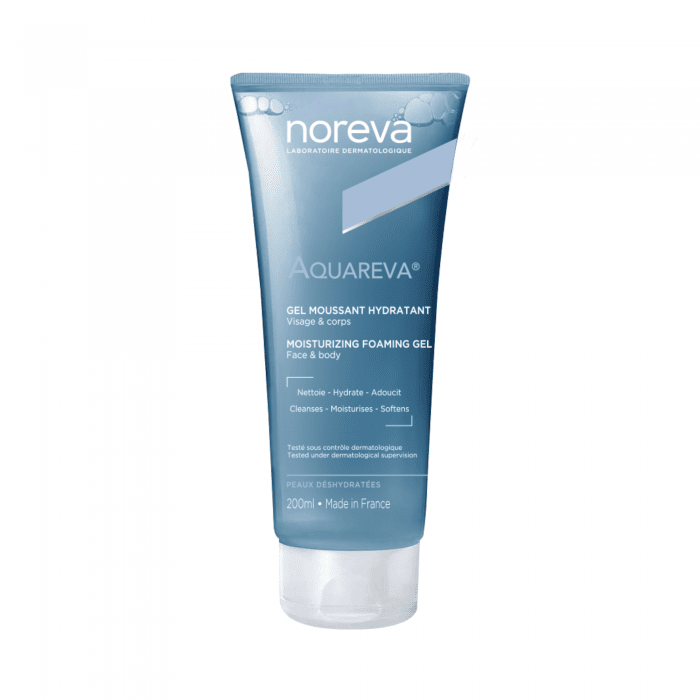 NOREVA drėkinantis putojantis gelis AQUAREVA 200 ml