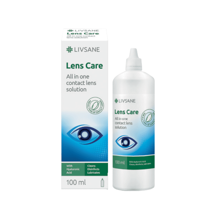 LIVSANE kontaktinių lęšių tirpalas 100 ml