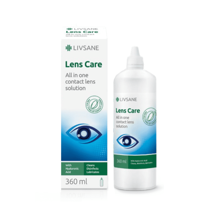 LIVSANE kontaktinių lęšių tirpalas 360 ml