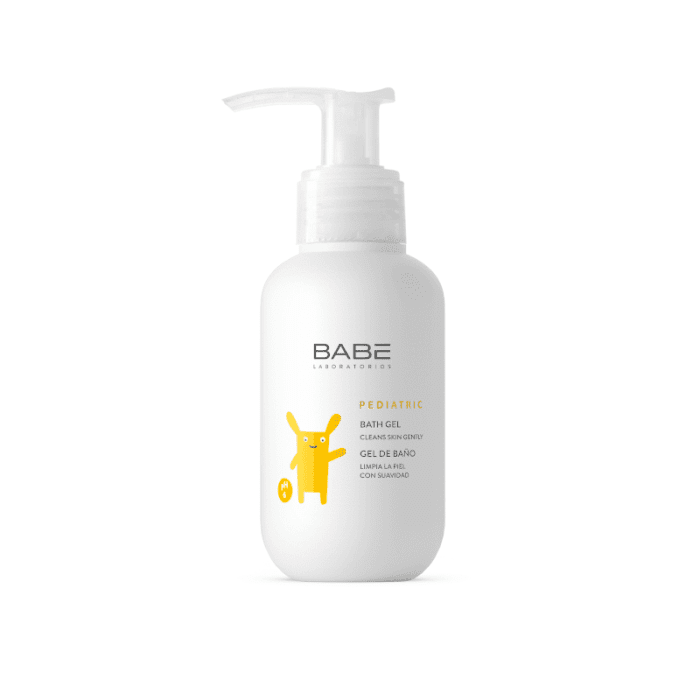 BABĒ švelnus gelinis prausiklis kūdikių ir vaikų kūno odai PEDIATRIC 100 ml 