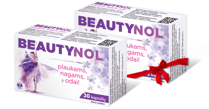 Beautynol kapsulių komplektas N30 + N30