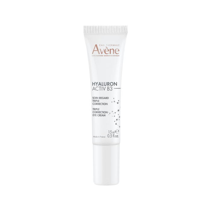 AVENE trigubo poveikio paakių kremas brandžiai odai HYALURON ACTIVE B3, 15 ml