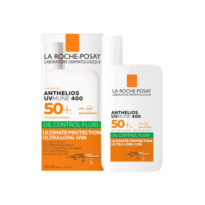 LA ROCHE-POSAY fluidas ANTHELIOS UVMUNE 400 OIL CONTROL SPF50+, 50 ml