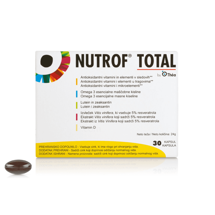 NUTROF Total minkštos kapsulės N30