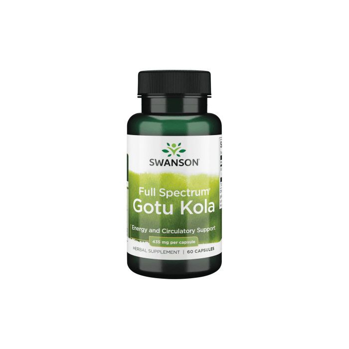 SWANSON Gotu Kola kapsulės, N60