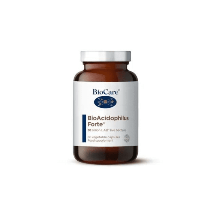BIOCARE Acidophilus Forte gyvosios bakterijos, N60