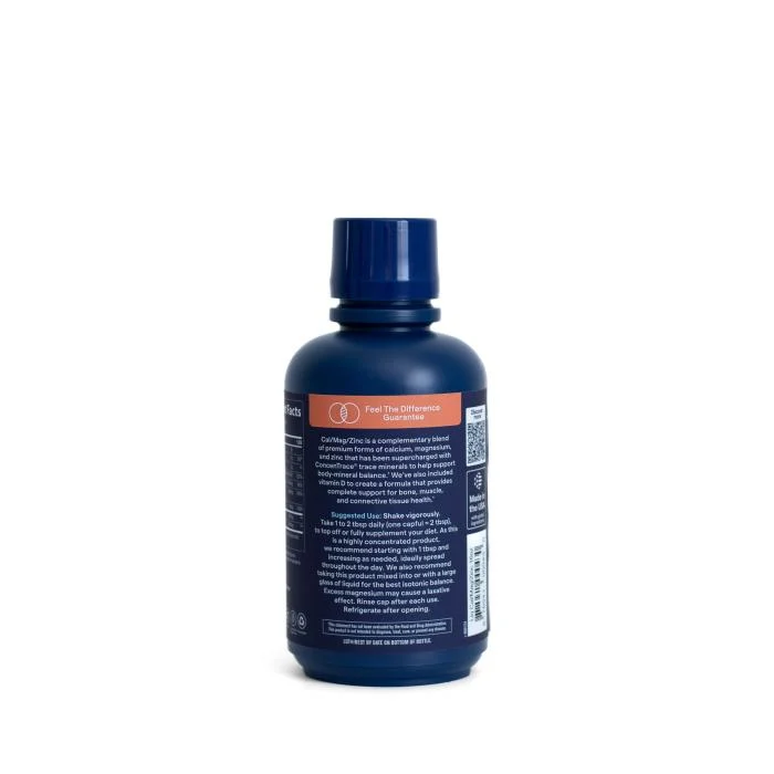 TRACE MINERALS joninių mineralų kompleksas: kalcis magnis cinkas ir vitaminas D skystoje formoje 473 ML N1