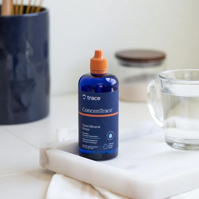 TRACE MINERALS CONCENTRACE 72+ joniniai jūros mineralai 237 ml
