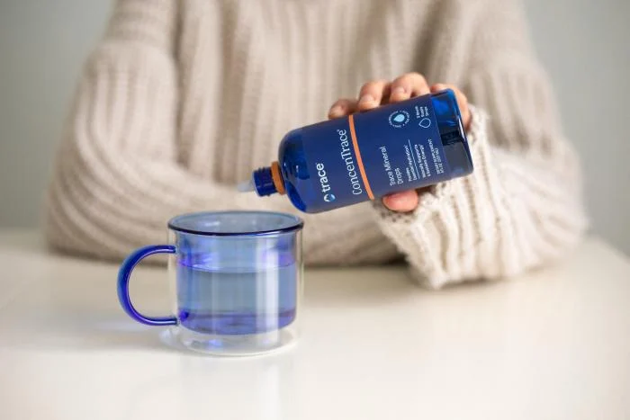 TRACE MINERALS CONCENTRACE 72+ joniniai jūros mineralai 237 ml