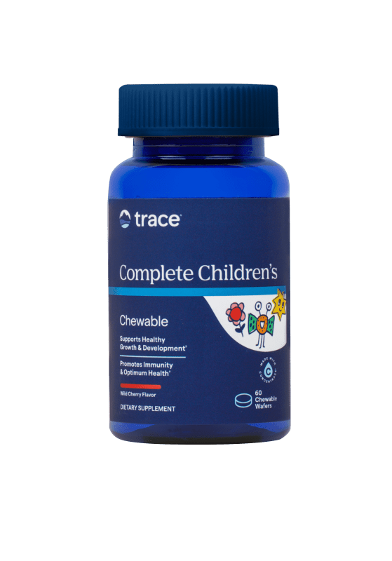 TRACE MINERALS Multivitaminų ir mineralų kompleksas vaikams, kramtomos tabletės N60