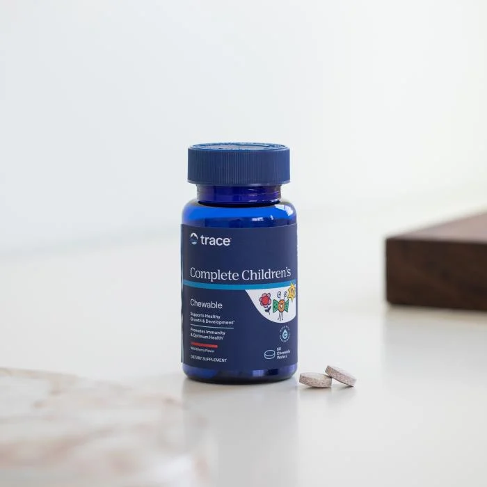 TRACE MINERALS Multivitaminų ir mineralų kompleksas vaikams, kramtomos tabletės N60