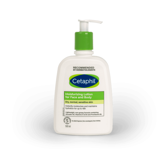 Cetaphil drėkinamasis veido ir kūno losjonas, 500 ml