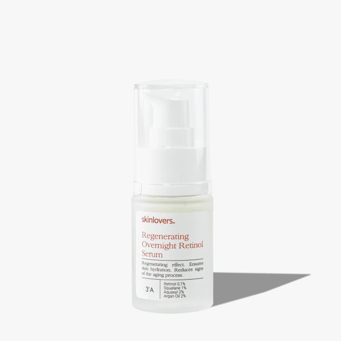 SKINLOVERS, 3’A Jauninantis Ir Regeneruojantis Serumas Su Retinoliu , 15ml