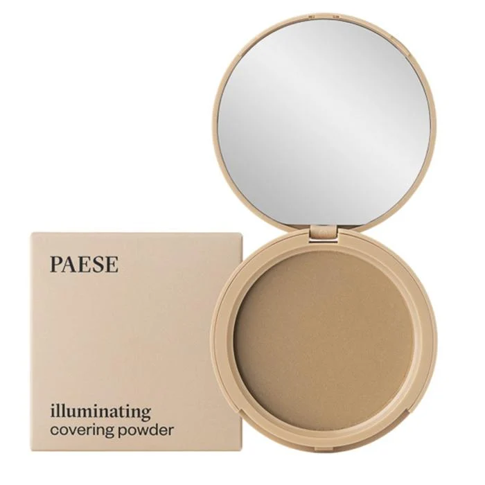 PAESE kompaktinė pudra "Illuminating & covering" spalva 2c 9g
