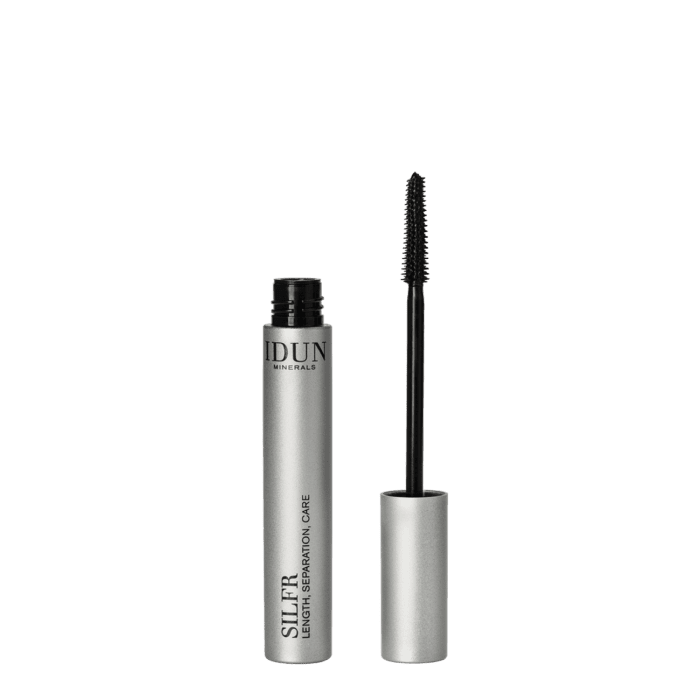 IDUN Minerals ilginantis ir blakstienas atskiriantis tušas, rudos spalvos SILFR Nr. 5012, 10 ml