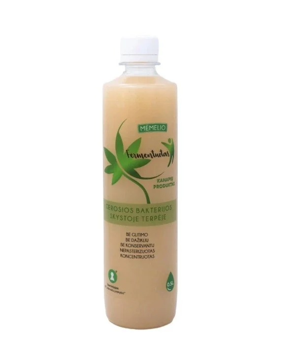 MĖMELIO FERMENTUOTAS kanapių produktas, 500 ml