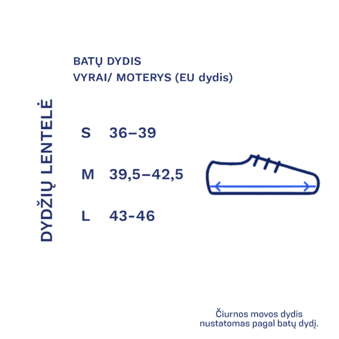 PULSAAR ACTIVE čiurnos mova, juoda spalva, S dydis