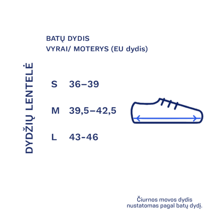 PULSAAR ACTIVE čiurnos mova, juoda spalva, M dydis