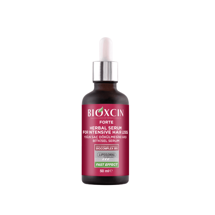 BIOXCIN FORTE serumas nuo intensyvaus plaukų slinkimo, 50 ml x 3 vnt.