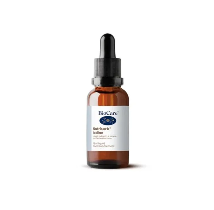 BIOCARE Nutrisorb Liquid Iodine (Skystas jodas), 15 ml