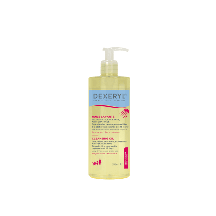 DEXERYL valomasis aliejinis prausiklis, 500 ml