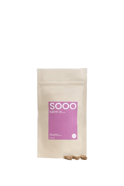 SOOO calm: Reishi extract 15-18:1 papildymas 350 mg, N90