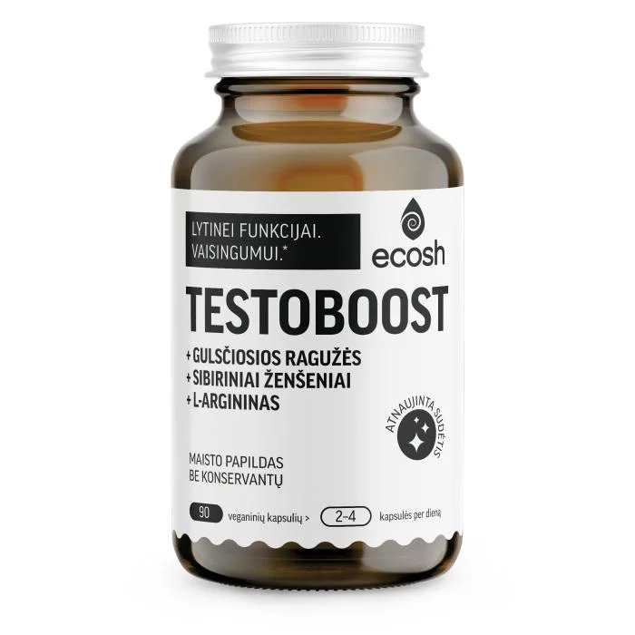 ECOSH testoboost, kapsulės, N90