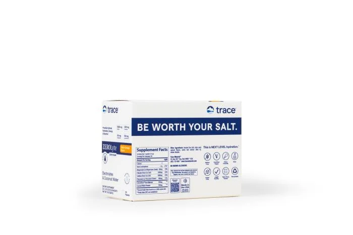 Trace Minerals ZeroLyte Elektrolitai be cukraus, N30